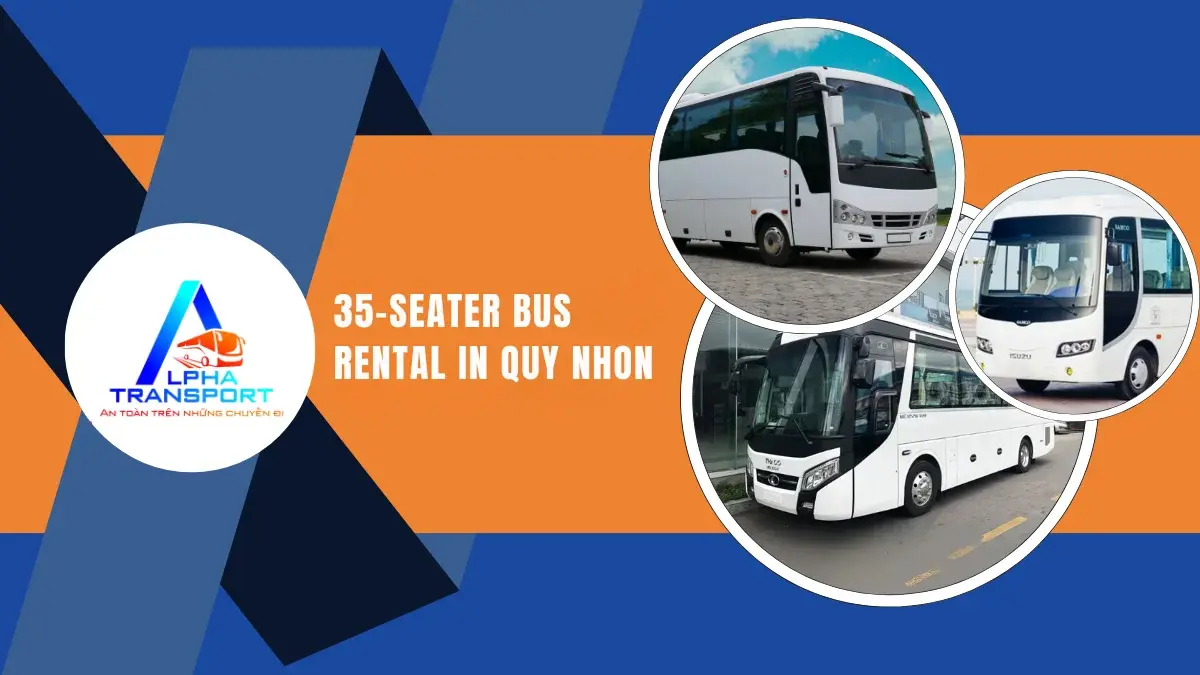 35-Seater Bus Rental in Quy Nhon