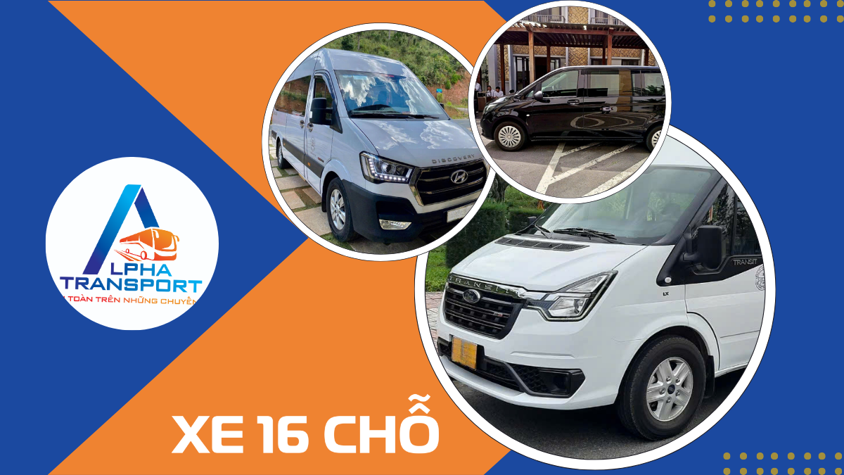 Xe đưa đón 16 chỗ / 16인승 셔틀 차량