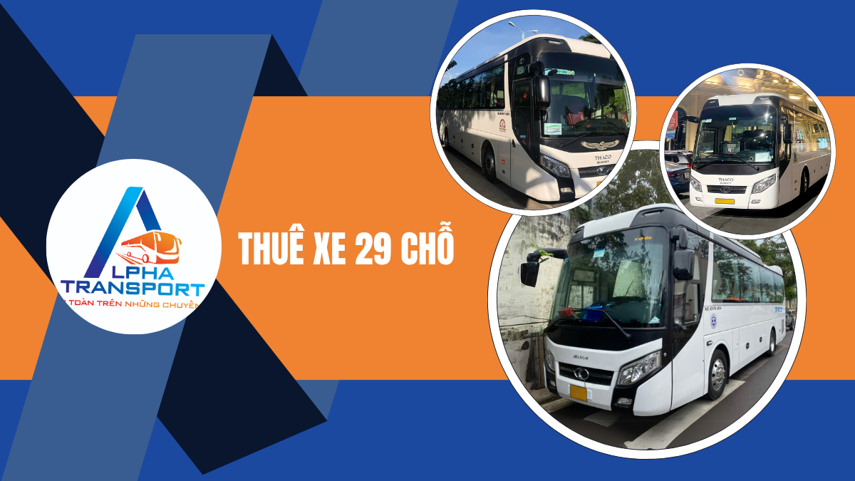 Xe đưa đón 29 chỗ / 29인승 셔틀 차량